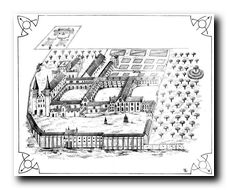 Plan de l'abbaye